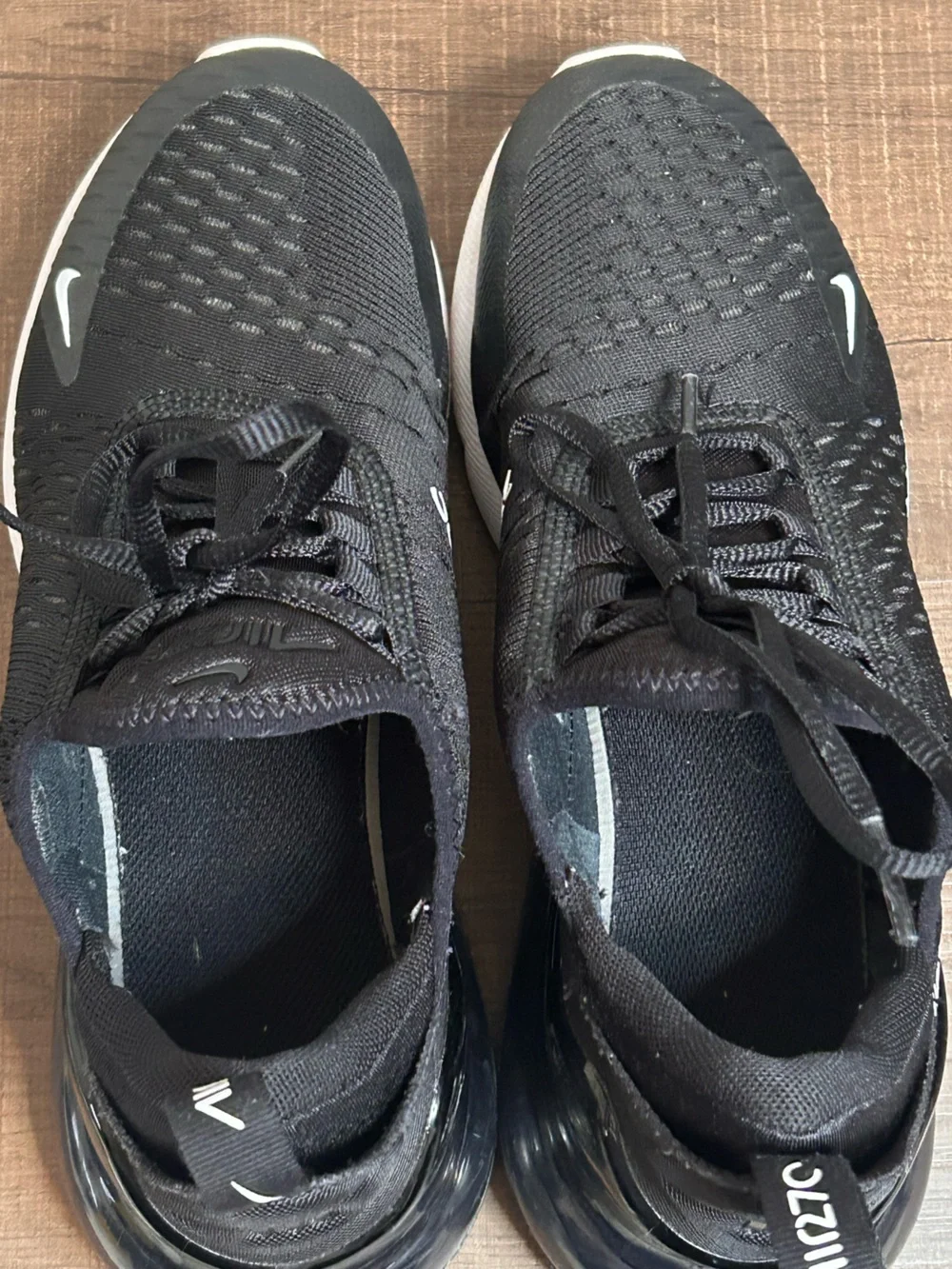 Nike Air Max 270 Black/White Unisex Kids Sneaker 6.5Y MPN 943345-001 Youth Size